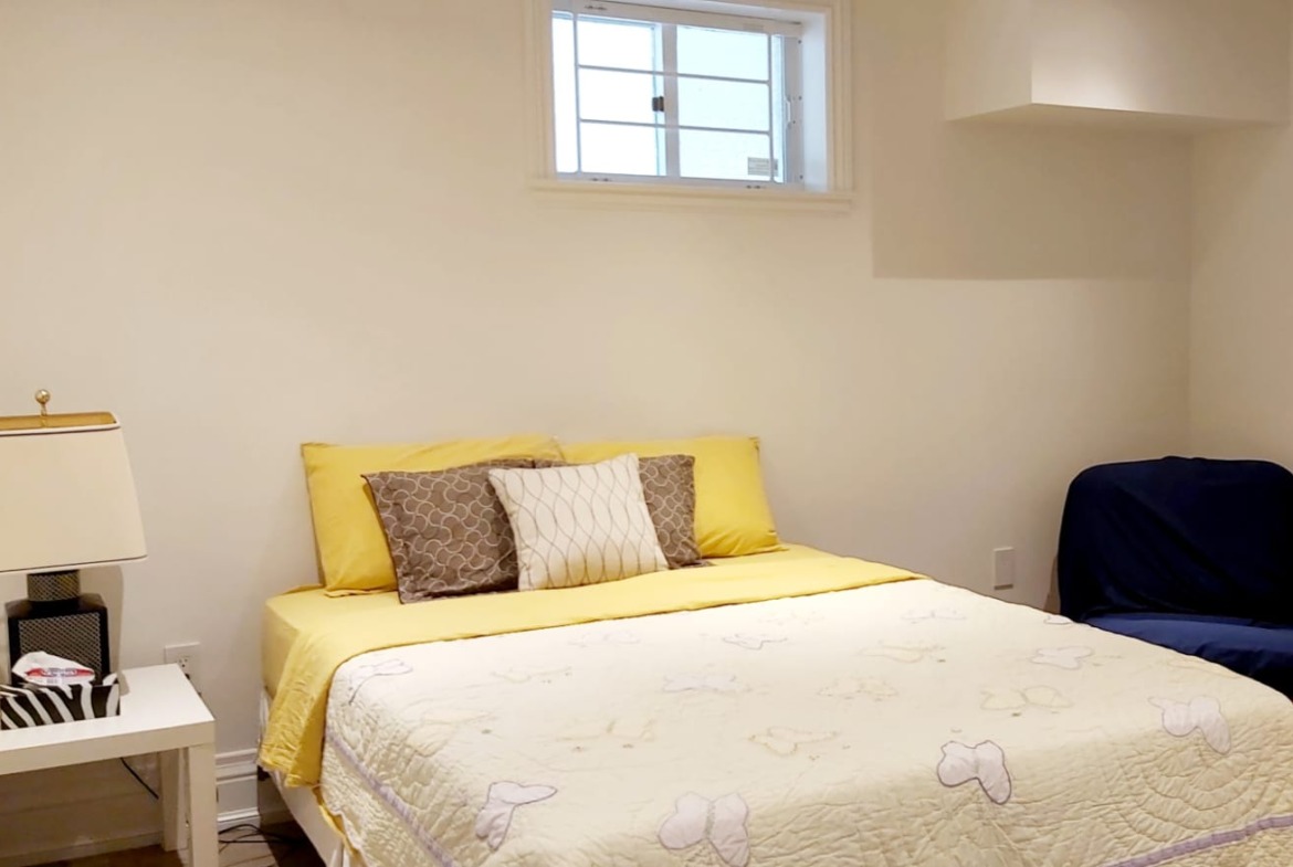 2-Bedroom Walkout Basement with Parking – Yonge & Finch, North York